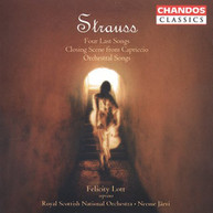 R. STRAUSS LOTT JARVI RSNO - 4 LAST SONGS SUITE FROM CAPRICCIO CD