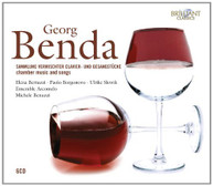 BENDA BERTUZZI ENSEMBLE ARCOMELO - CHAMBER MUSIC & SONGS CD