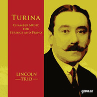 TURINA LINCOLN TRIO - CHAMBER MUSIC FOR STRINGS & PNO CD