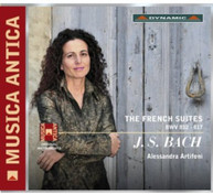 J.S. BACH ALESSANDRA ARTIFONI - FRENCH SUITES CD