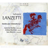 LANZETTI NASILLO - CELLO SONATAS CD