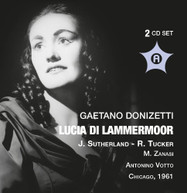 DONIZETTI SUTHERLAND - LUCIA DI LAMMERMOOR CD