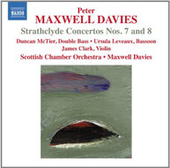 MAXWELL DAVIES MCTIER SCOTTISH CHAMBER ORCH - STRATHCLYDE CONCERTO CD