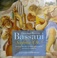 BASSANI ENSEMBLE STILMODERNO CENTEMERI - SINFONIE OP. 5 & SONATAS CD