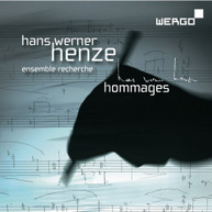 HENZE ENSEMBLE RECHERCHE - HOMMAGES CD