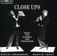 HILLBORG LINDGREN FROST BROMMARD - MUSIC FOR CLARINET & PERCUSSION CD
