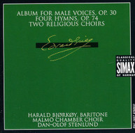 GRIEG BJORKOY MALMO CHAMBER CHOIR STENLUND - ALBUM FOR MALE VOICES CD