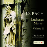 J.S. BACH SIXTEEN CHRISTOPHERS - LUTHERAN MASSES II CD