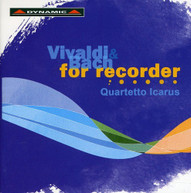 VIVALDI BACH QUARTTETO ICARUS - VIVALDI & BACH FOR RECORDER CD