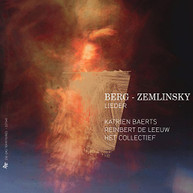 BUSONI BERG ZEMLINSKY WEBERN BAERTS - LIEDER CD