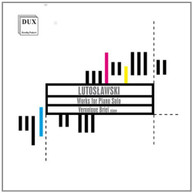 LUTOSLAWSKI BRIEL - WORKS FOR PIANO SOLO CD