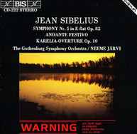 SIBELIUS JARVI GOTHENBURG SO - SYMPHONY 5 ANDANTE FESTIVO CD