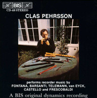 PEHRSSON THEORBO /ERICSON OHRWALL - SONATAS BY FONTANA BARSANTI CD