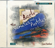 BACH LUCA FANFONI - SONATAS & PARTITAS CD
