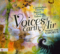 CUNNINGHAM KUHN MIXED CHOIR VORLICEK - VOICES OF EARTH & AIR: WORKS CD