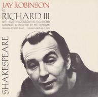 JAY ROBINSON - WILLIAM SHAKESPEARE: KING RICHARD III CD