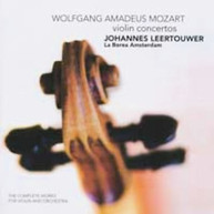 MOZART LA BOREA AMSTERDAM LEERTOUWER - VIOLIN CONCERTOS CD