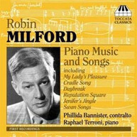 MILFORD BANNISTER TERRONI - PIANO MUSIC & SONGS CD