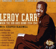 LEROY CARR - WHEN SUN GOES DOWN 1934-41 WITH SCRAPPER BLACKWELL CD