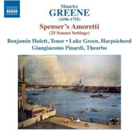 GREENE /  HULET / GREEN / PINARDI - 25 SONNET SETTINGS CD