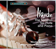 HAYDN GUIDETTI - SONATAS FOR FLUTE & PIANO CD