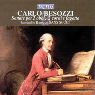 BESOZZI ENSEMBLE BAROCCO SANS SOUCI NALIN - SONATAS FOR WINDS CD