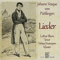 PUTTLINGEN BLUM KRAMPEN - JOHANN VESQUE VON PUTTLINGEN: LIEDER CD