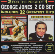 GEORGE JONES - 32 GREATEST HITS CD
