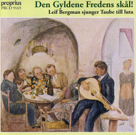 TAUBE BERGMAN - DEN GYLDENE FREDENS SKAL CD
