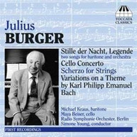 BURGER KRAUS BEISER BSYO YOUNG - CELLO CONCERTOS & ORCHESTRAL CD