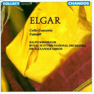 ELGAR KIRSHBAUM GIBSON - CELLO CONCERTO FALSTAFF: SYMPH CD