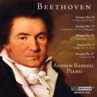 BEETHOVEN RANGELL - BEETHOVEN PIANO SONATAS CD