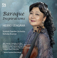 HIDEKO UDAGAWA - BAROQUE INSPIRATIONS CD