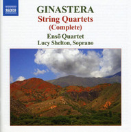 GINASTERA ENSO QUARTET SHELTON - COMPLETE STRING QUARTETS CD