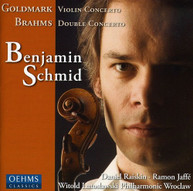 GOLDMARK BRAHMS SCHMID JAFFE RASIKIN - VIOLIN CONCERTO CD