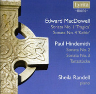 MACDOWELL HINDEMITH RANDELL - PIANO SONATAS CD