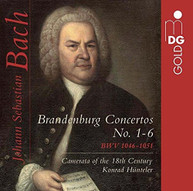 J.S. BACH HUNTELER CAMERATA OF 18TH CENTURY - BRANDENBURG CONCERTOS CD