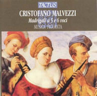 MALVEZZI MUSICA FIGURATA LORENZETTI - MADRIGAL FOR 5 & 6 VOICES CD