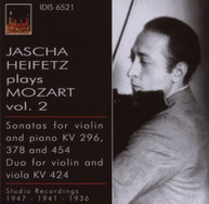 MOZART BAY HEIFETZ PRIMROSE - VIOLIN SONS CD