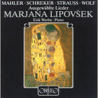 MAHLER LIPOVSEK WERBA - SELECTED SONGS CD