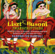 BARTOLI BUSONI LISZT - LISZT - LISZT-BUSONI STUDIES & TRANSCRIPTIONS CD