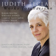 LECLAIR - WORKS FOR BASSOON CD