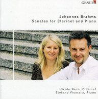 BRAHMS KERN VISMARA - SONATAS FOR CLARINET & PIANO CD