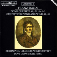 DANZI DERWINGER BERLIN PHILHARMONIC - WIND QUINTETS CD