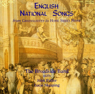 ENGLISH NATIONAL SONGS VARIOUS CD