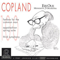 COPLAND MINNESOTA ORCHESTRA OUE - COPLAND 100 APPALACHIAN SPRING CD