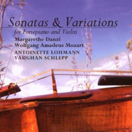 DANZI SCHLEPP LOHMANN - SONATAS & VARIATIONS FOR FORTEPIANO & VIOLIN CD