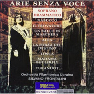ARIE SENZA VOCE: DRAMATIC SOPRANO VARIOUS CD