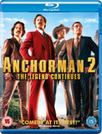 ANCHORMAN 2 - THE LEGEND CONTINUES (UK) BLU-RAY