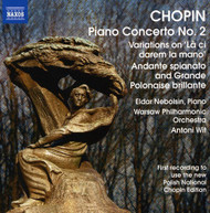 CHOPIN /  NEBOLSIN / WIT / WPO - PIANO CTO 2 / VARIATIONS ON LA CI DAREM CD